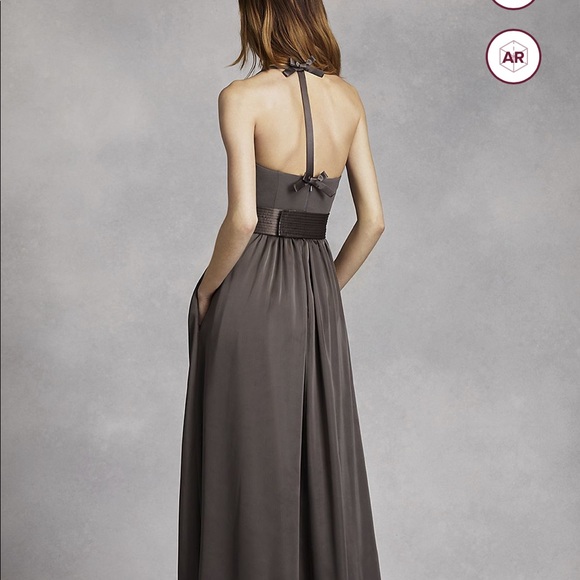 Vera Wang bridesmaid dress in Wine - Picture 2 of 5